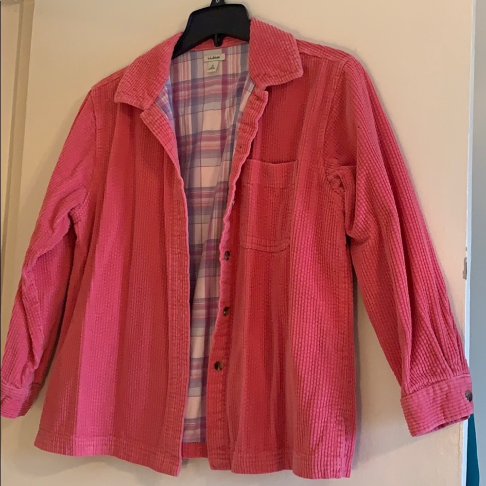 L.L.Bean corduroy button up